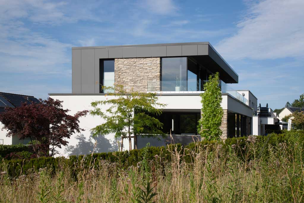 Individuell geplantes Einfamilienhaus